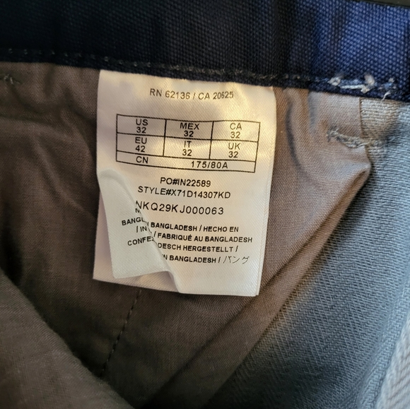 Guess Knoll Flat Front Gris Pierre Short W/Belt - Picture 8 of 9